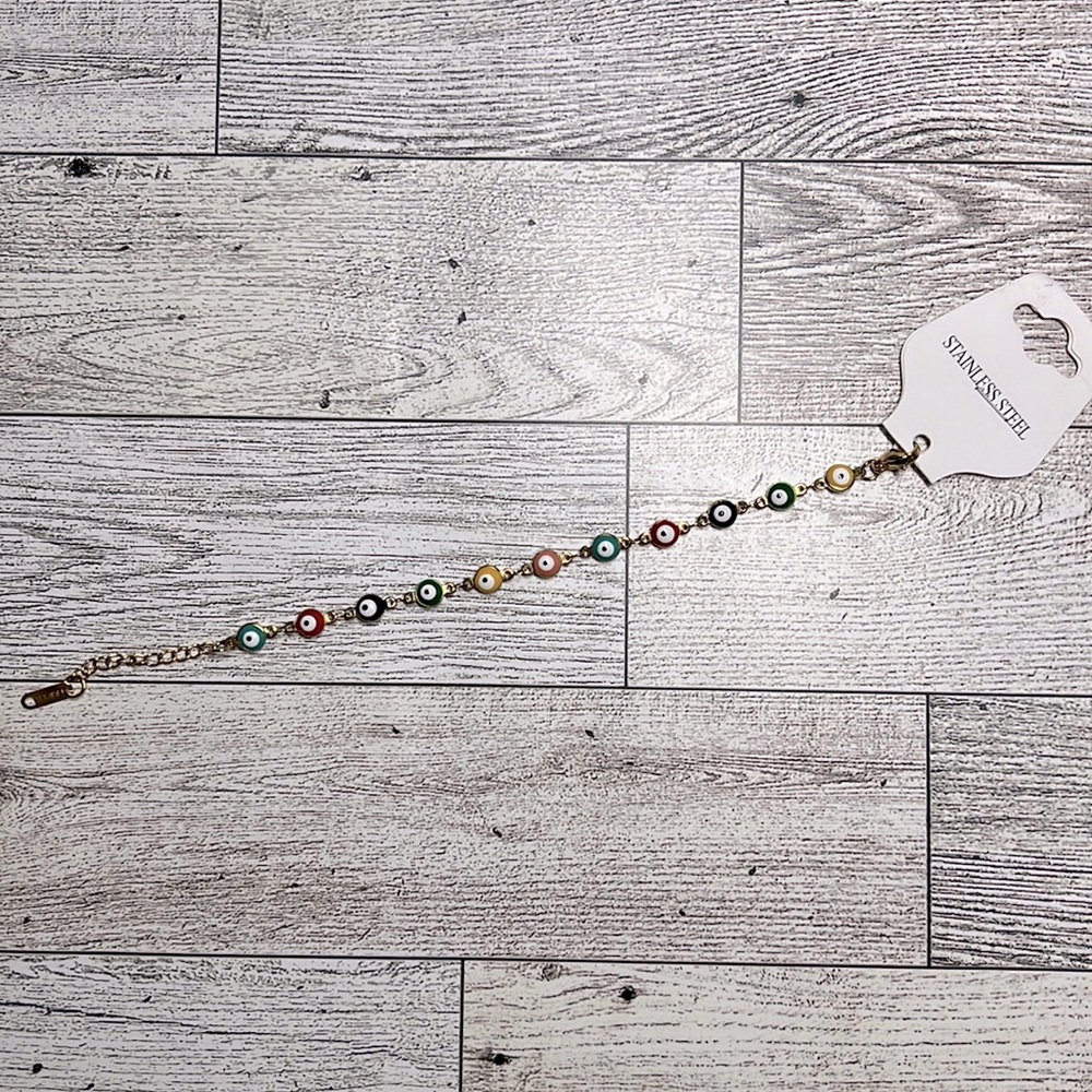 Evil eye 🧿 colorful bracelet